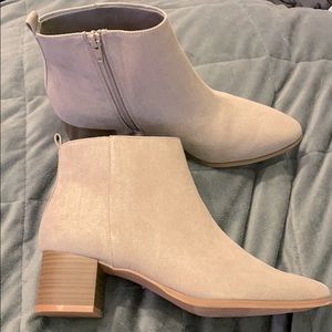 NEW! Gray Ankle Booties